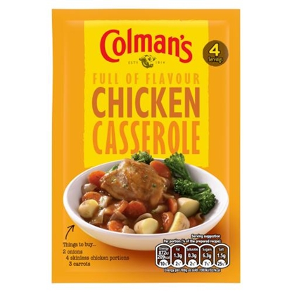 Picture of COLMANS CHICKEN CASSEROLE SAUCE